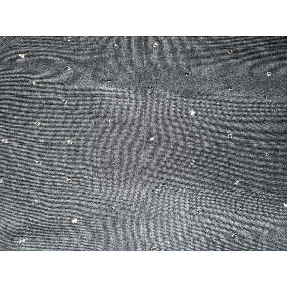 White House Black Market Heather Studded  Sweater - Size L - Picture 3 of 9